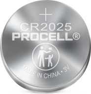 Duracell Procell lithium knoopcel CR2025 3V 165mAh BL5