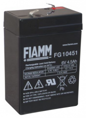 Fiamm Pb accu 6V 4500mAh standard L70 B47 H100 faston4,8