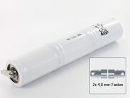 ArtsEnergy VNT DU NiCd 3,6V 4Ah Stick E-LIGHT faston RECHT