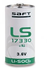 Saft Lithium batt 3,6V LS17330 CNA 2/3AA basis (per stuk verpakt)
