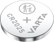 Varta CR2025 Lithium MnS coin 3V 157mAh
