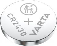 Varta CR2430 Lithium MnS coin 3V 300mAh 6430